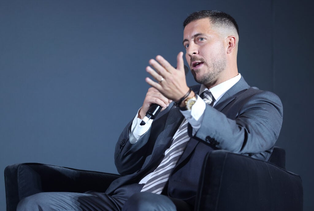Eden Hazard at the Premier League Hall of Fame 2025