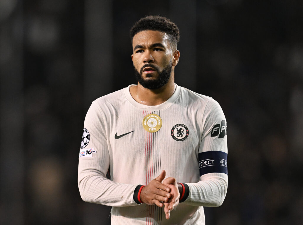 Reece James during Qarabag FK v Chelsea FC - UEFA Champions League 2025/26 League Phase MD4