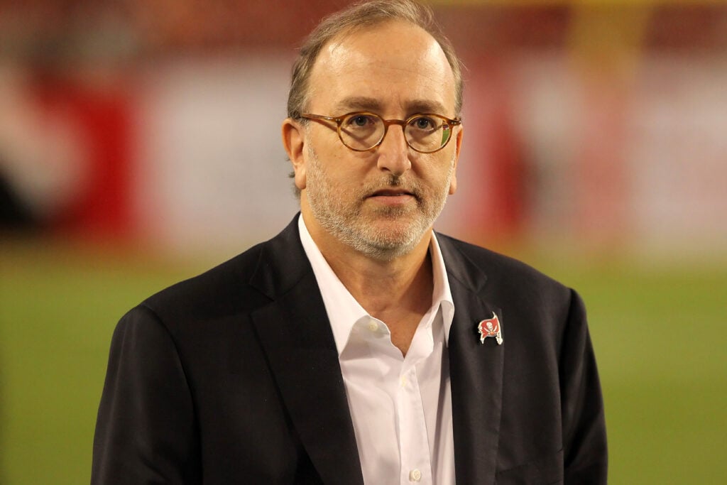 Closeup shot of Manchester United co-owner Edward Glazer