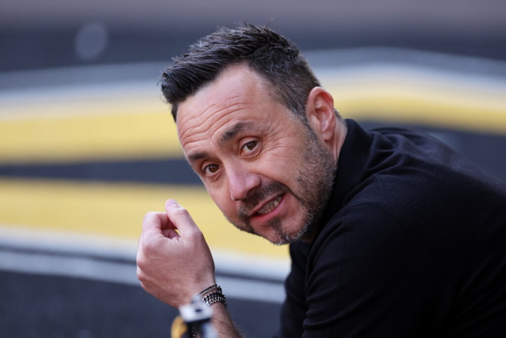 Roberto De Zerbi prior to Wolverhampton Wanderers v Tottenham Hotspur - Premier League